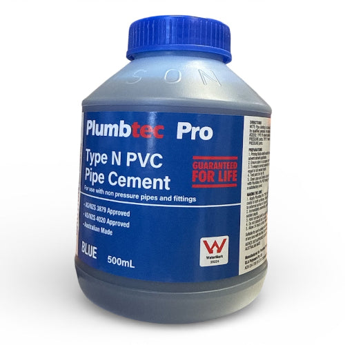 Conduit Jointing Cement Blue 500ml with Brush
