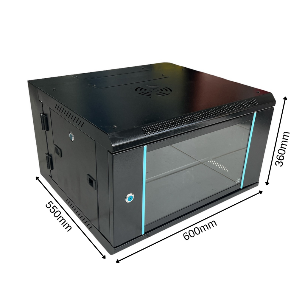 6ru Frame NOUVE SWING FRAME DATA CABINET SW6U 6RU 550MM DEEP (360X600X550)