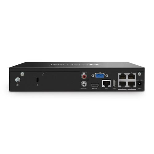 TP-LINK VIGI 4MP Full-Color Turret IPC &amp; 4 Channel PoE+ NVR KIT NK4P-T4425-2T