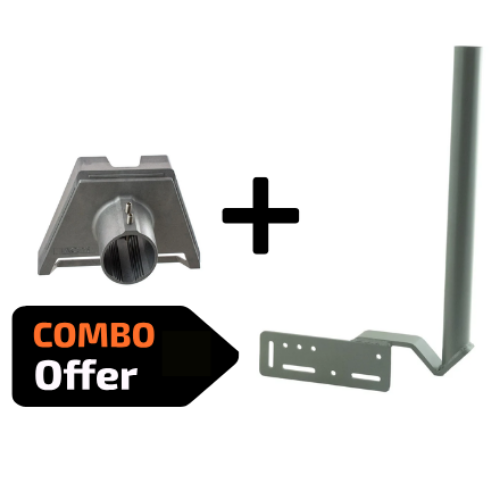 Starlink Gutter/ Rafter Mount & Starlink GEN3 Adapter Kit