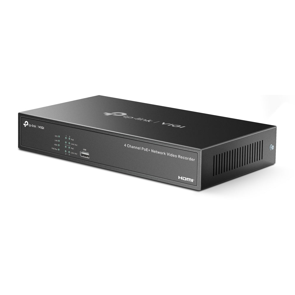 Tp-Link VIGI 4 Channel PoE+ Network Video Recorder VIGI NVR1004H-4P