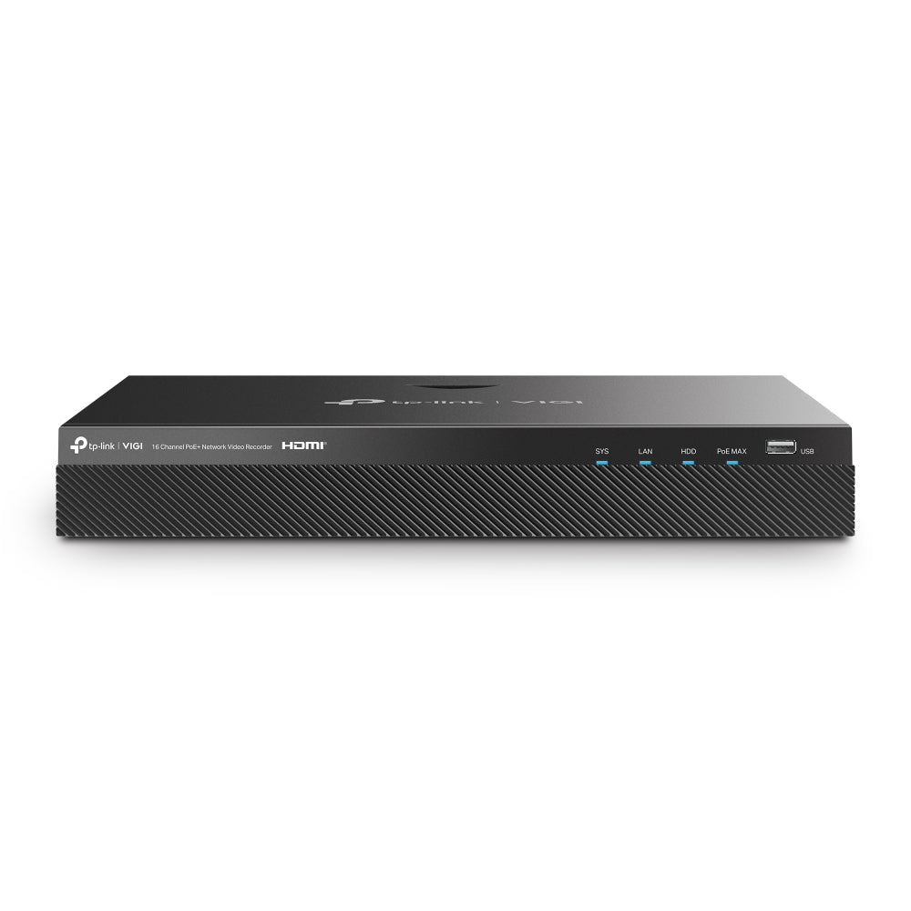 Tp-Link VIGI 16 Channel PoE+ Network Video Recorder VIGI NVR2016H-16MP with 140W PoE