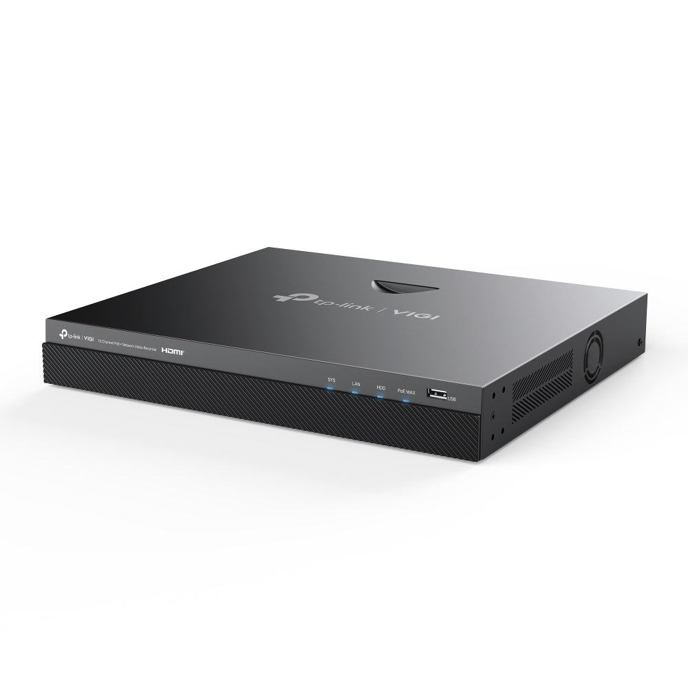 Tp-Link VIGI 16 Channel PoE+ Network Video Recorder VIGI NVR2016H-16MP with 140W PoE