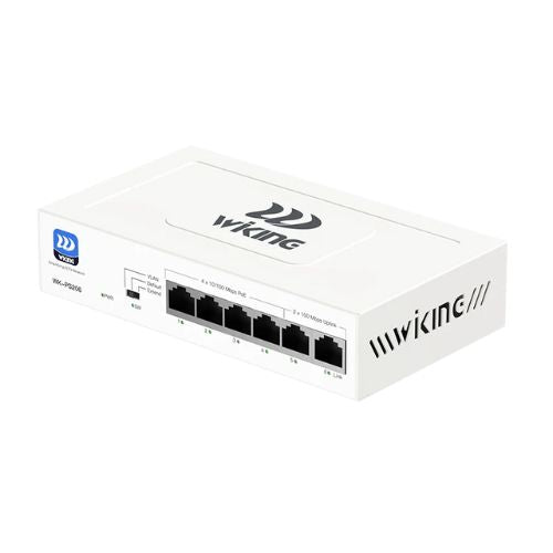 WI-TEK WIKING 4 PORTS POE SWITCH