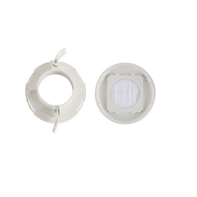 Round Brush Plate, 50mm brush for 76 to 80mm hole, 100mm