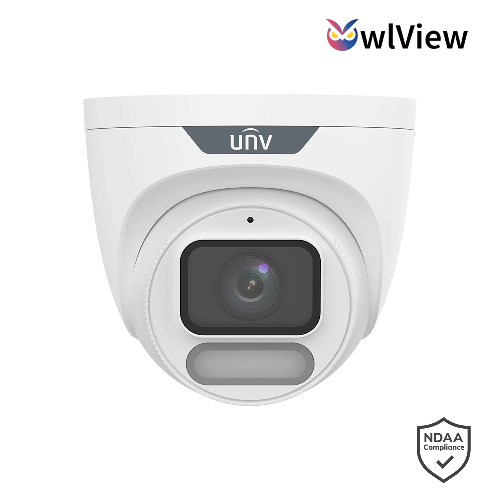 Uniview 6MP OwlView with Wise-ISP Fixed Eyeball Network Camera IPC3626LE-ADF28K-WP (2.8MM) Mic built in