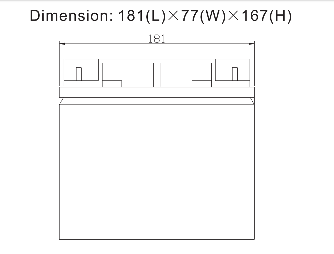 Aus Cell No.1 12V22Ah Sealed Lead Acid Battery | CJ12-22