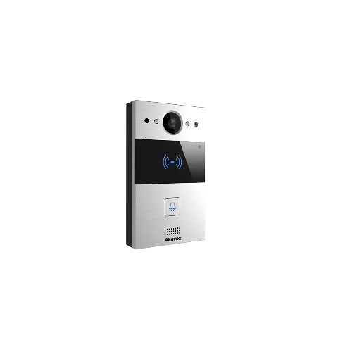 AKUVOX R20A 1 BUTTON IP VIDEO DOOR PHONE  2MP , CARD READER - 2 x OUTPUT RELAYS