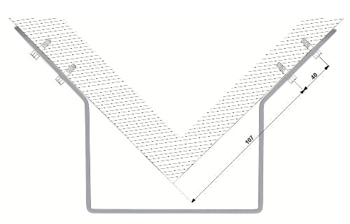 DAHUA PFA151 CORNER MOUNT BRACKET