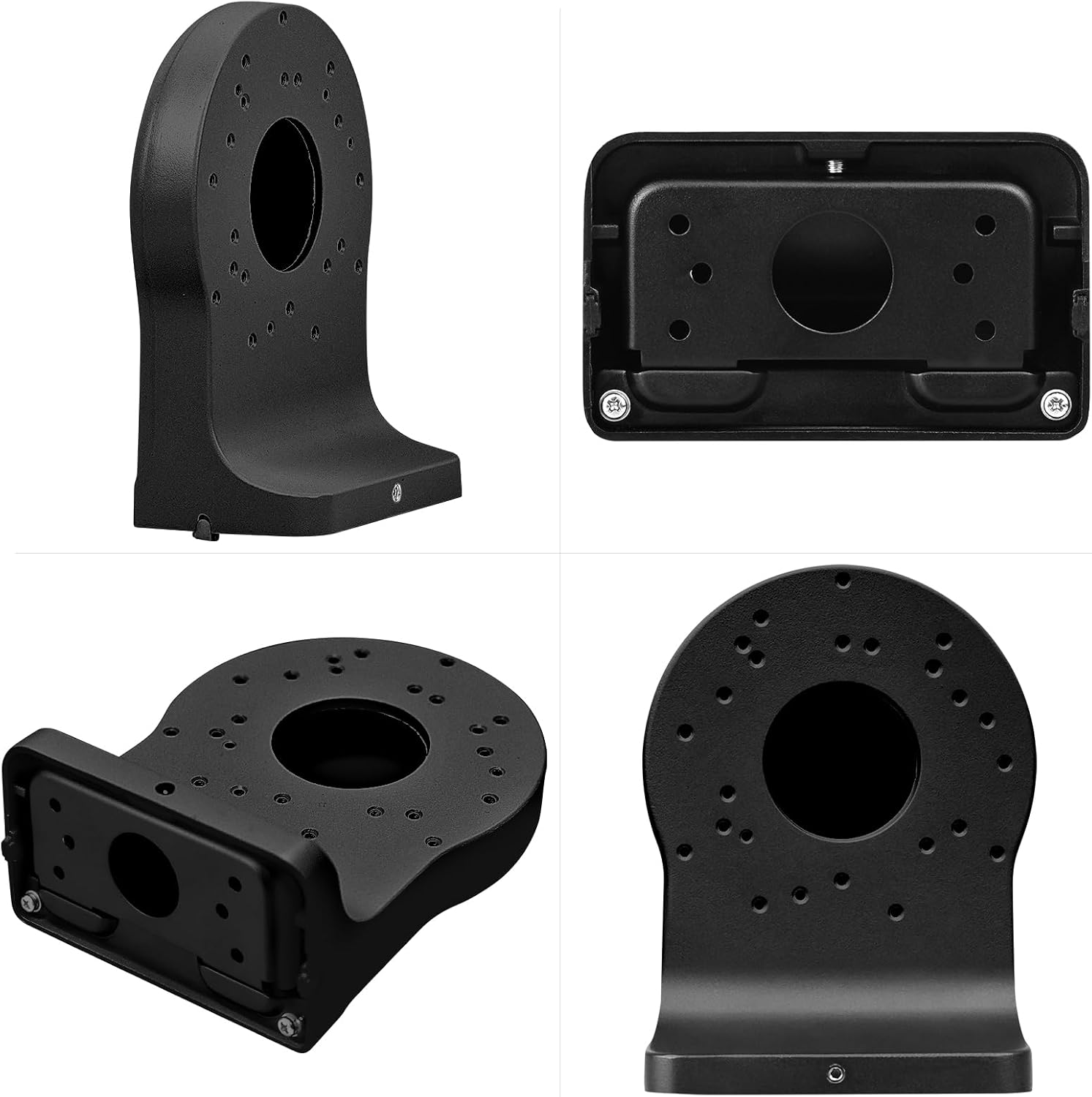 PFB168W-BLK ANGLE BRACKET UNIVERSAL BLACK