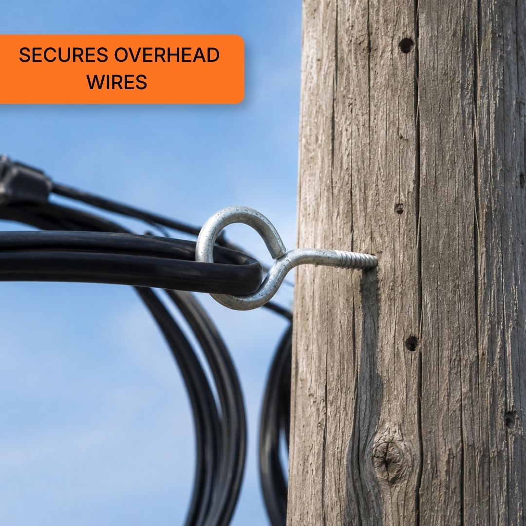 Pig Tail Hook Screw