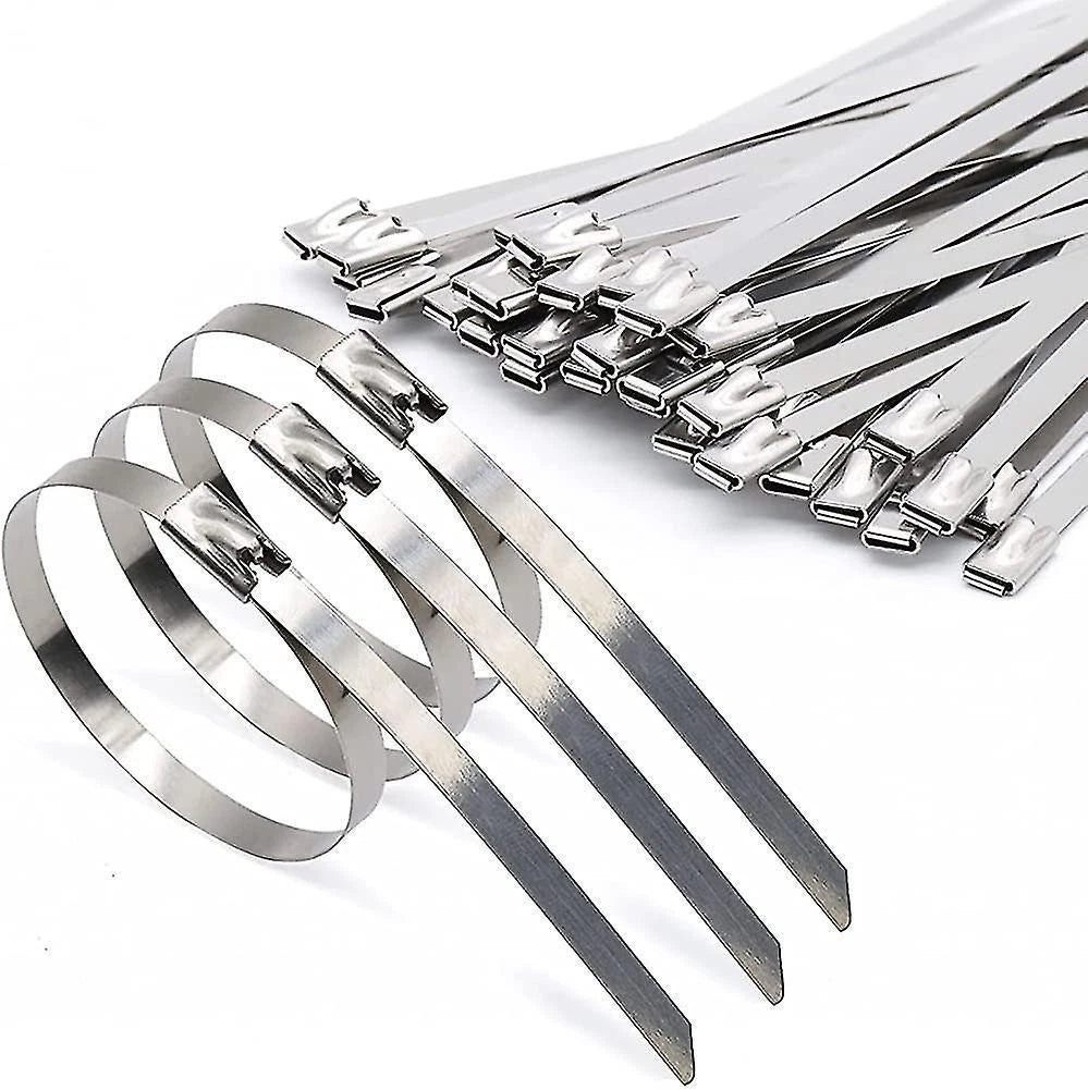 Stainless Steel Cable Tie 4.6MM * 200MM | 316 Grade | 100 PCS