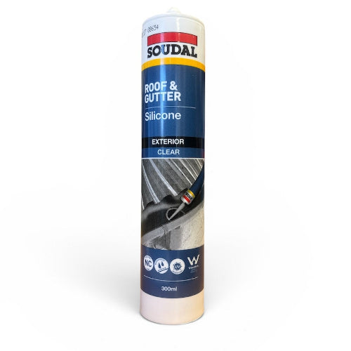 Soudal Roof and Gutter Silicone Clear