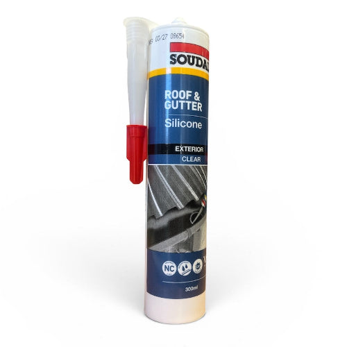 Soudal Roof and Gutter Silicone Clear