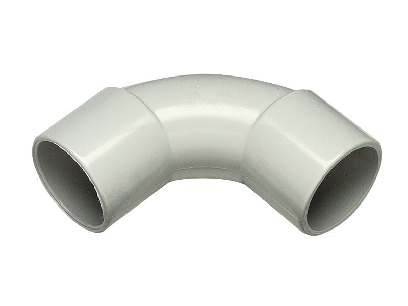 Solid Elbow Grey - 20mm