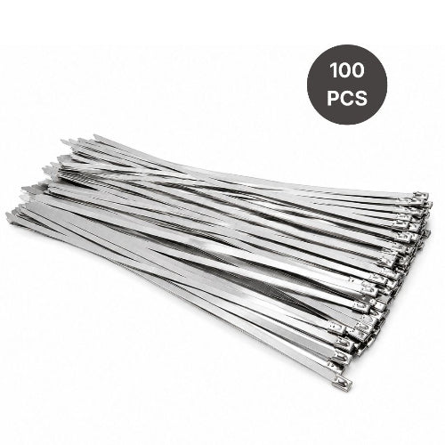 Stainless Steel Cable Tie 4.6MM * 200MM | 316 Grade | 100 PCS