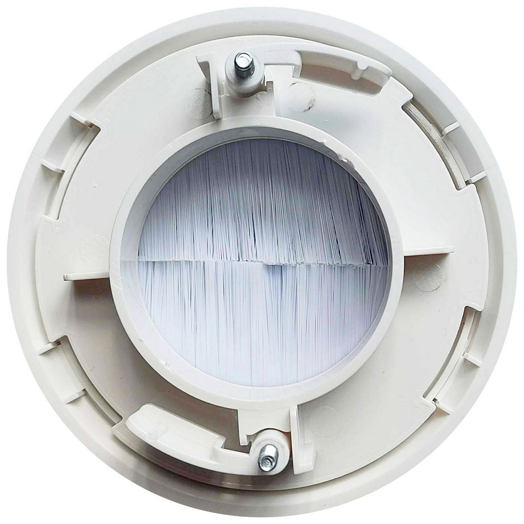 Round Brush Plate, 50mm brush for 76 to 80mm hole, 100mm