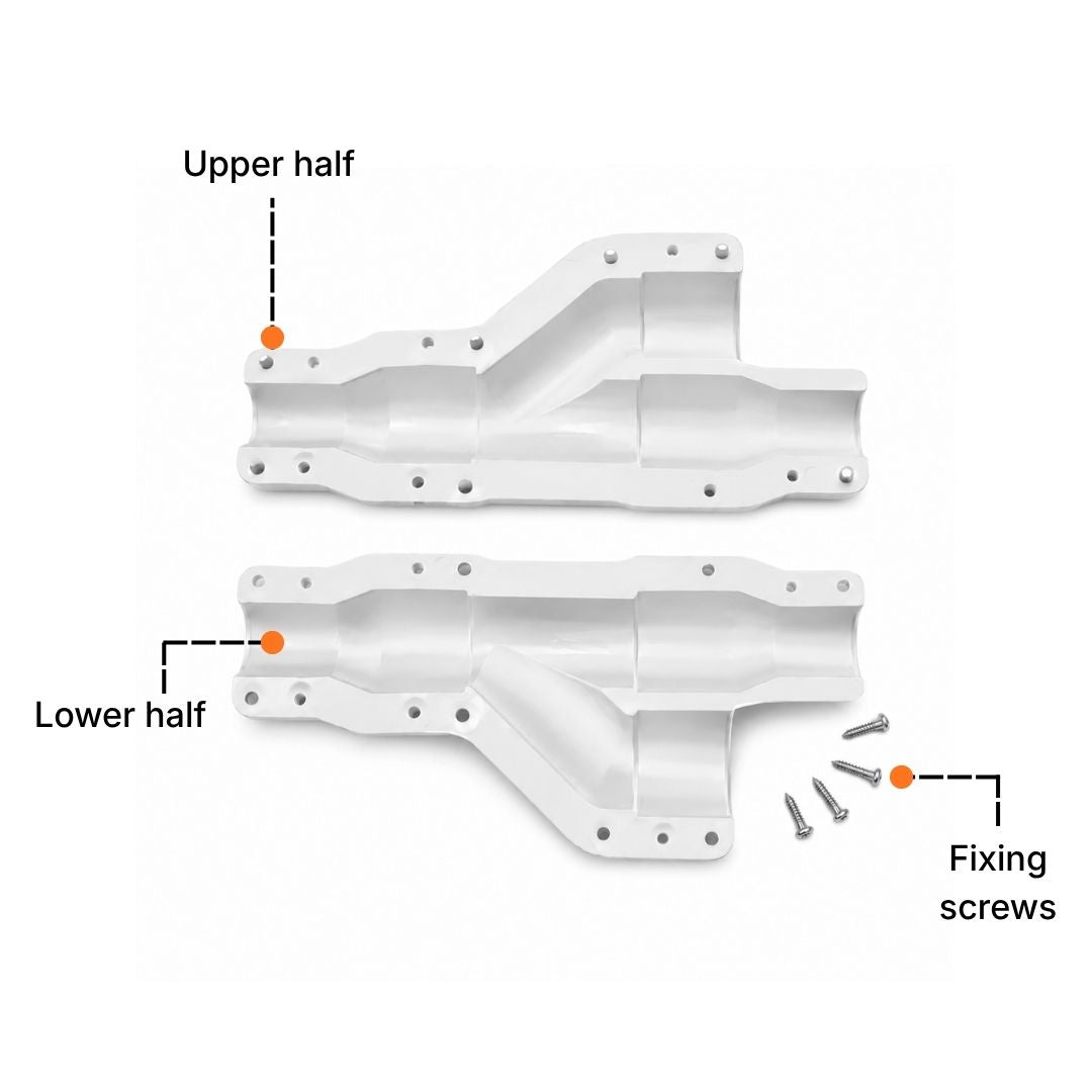 Y Connector for Telstra / NBN Lead-in Conduits (LICS)