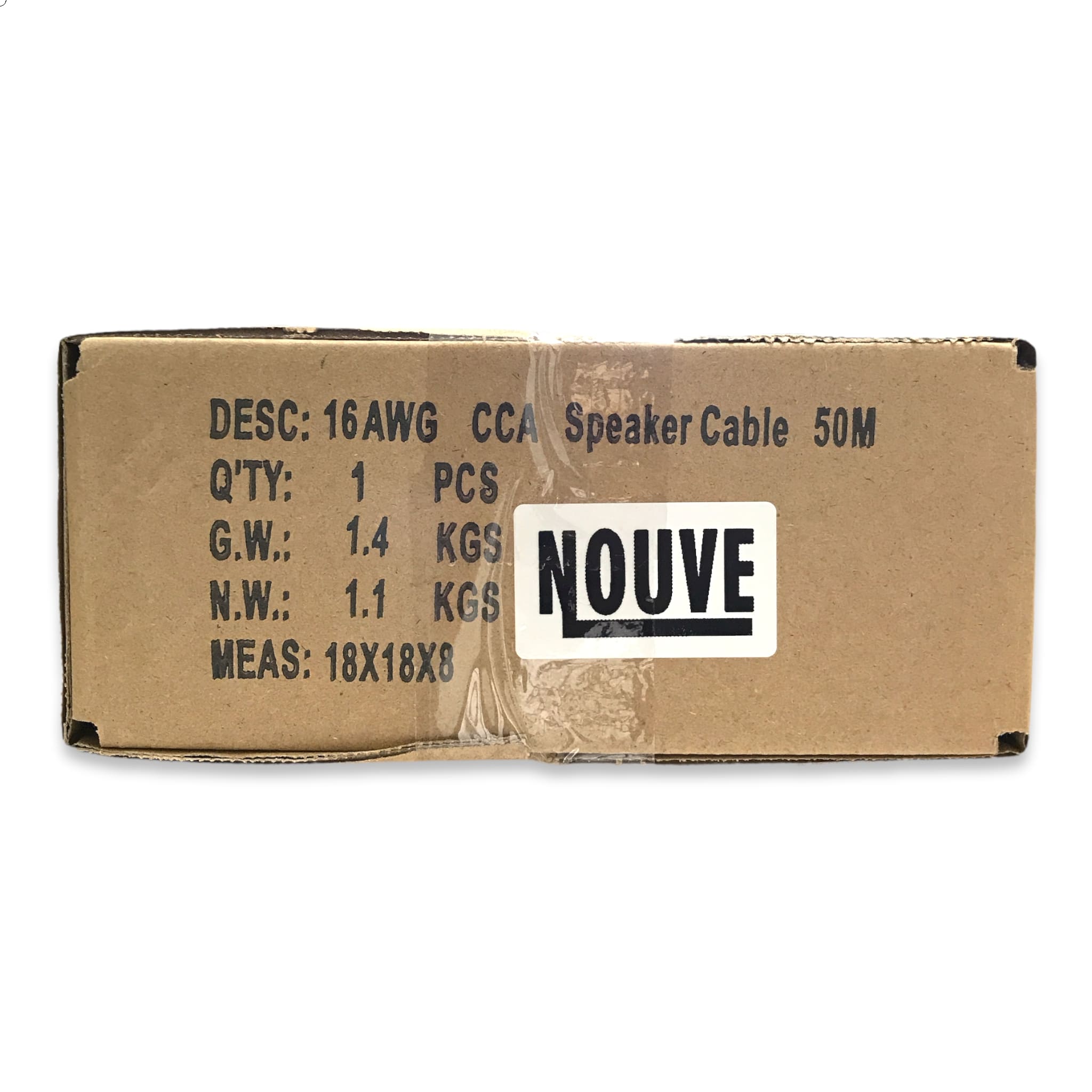 16 awg speaker cable 50m cca nouve box