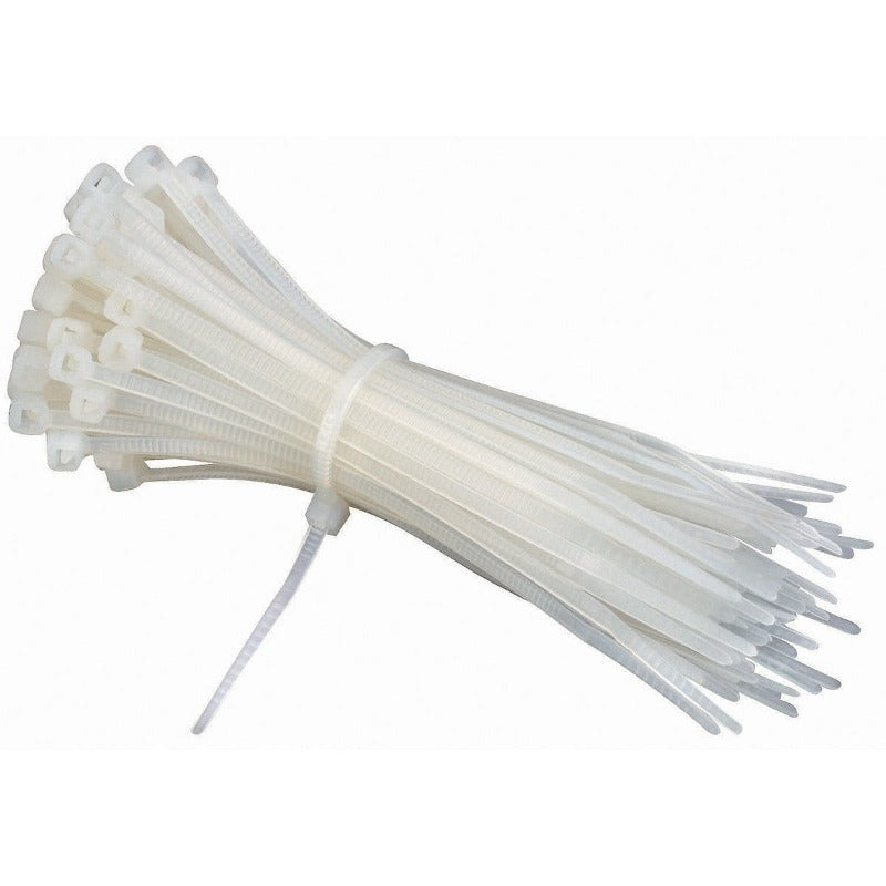 white cable ties 5mm x 200mm