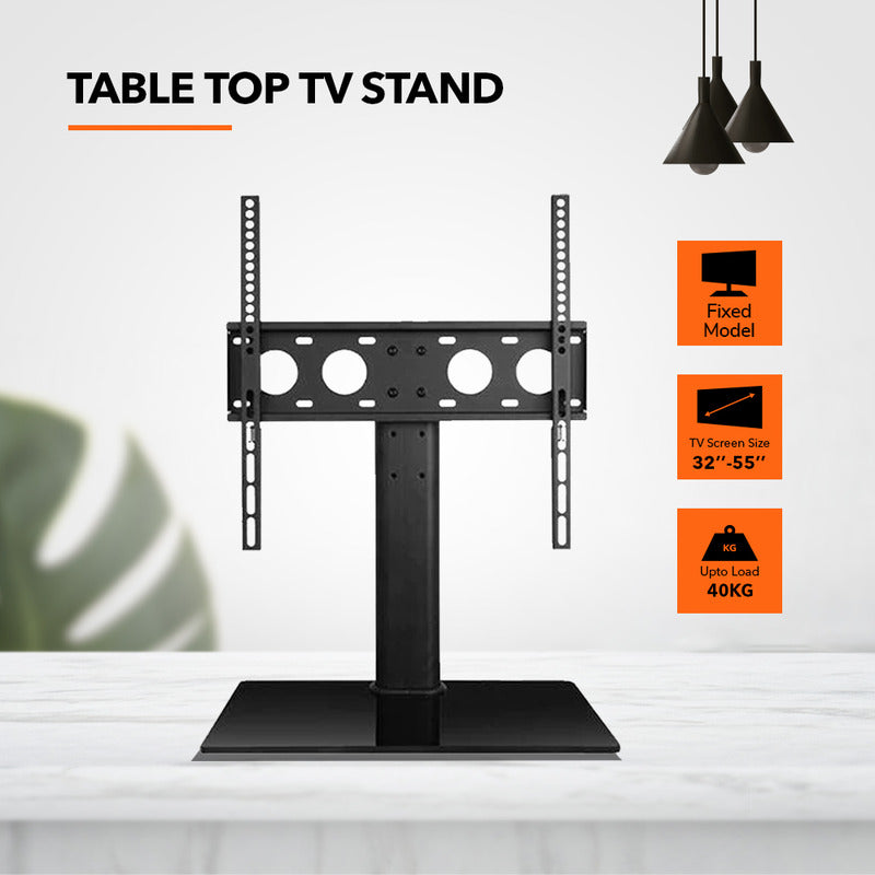 universal table top tv stand 40kg