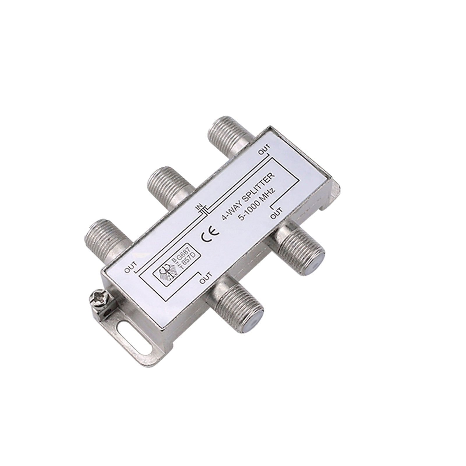 TV Antenna 4 way splitter f type
