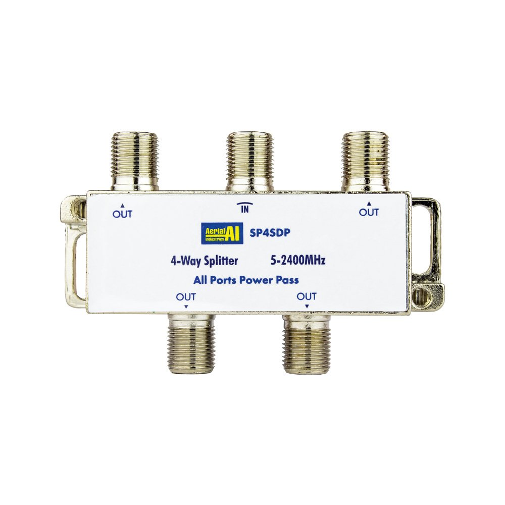 Aerial Industries 4 Way Splitter