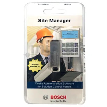 bosch 6000 SW501B site manager software for control panel