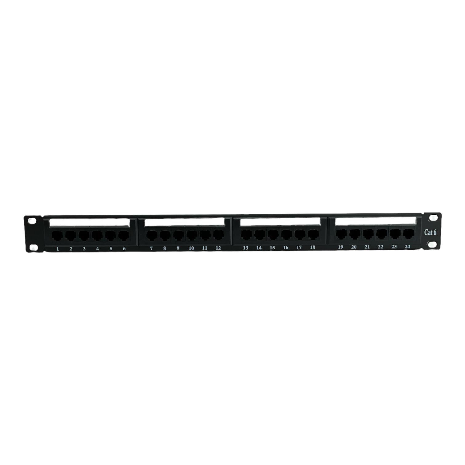 24 port patch panel cat6 with screws