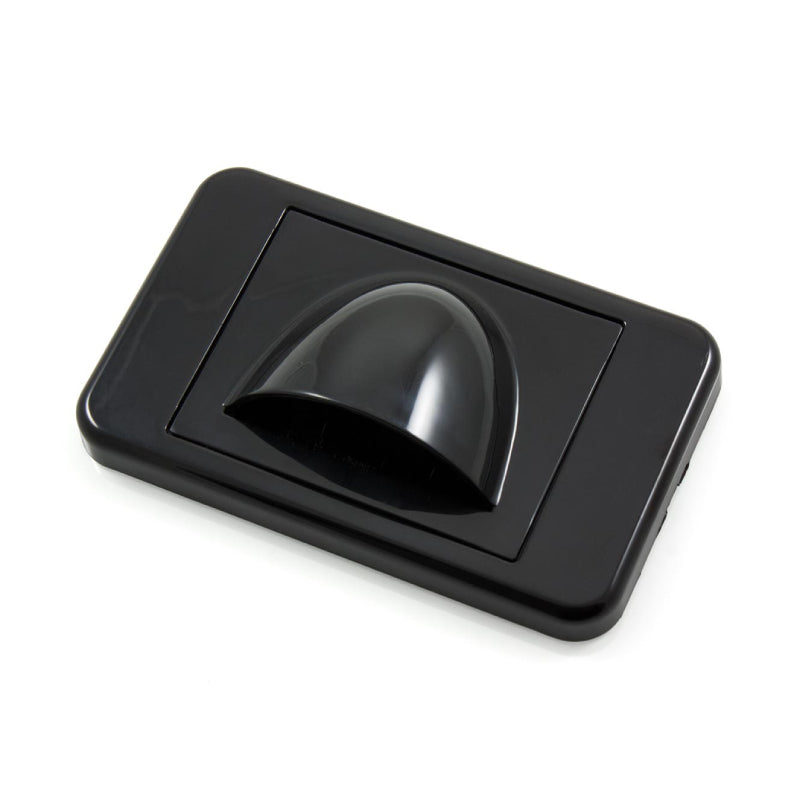 black bullnose wall plate