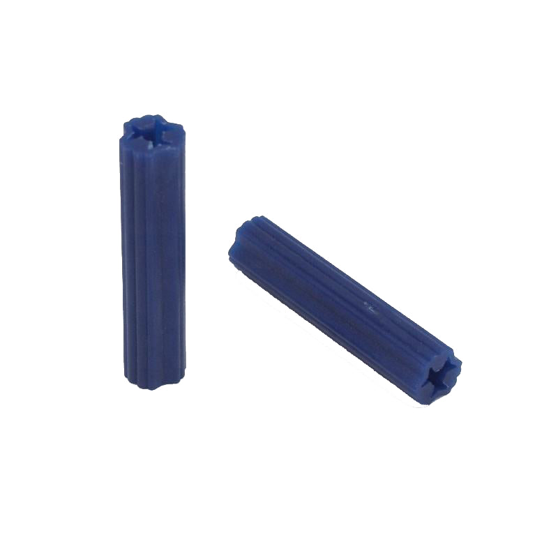 flat head blue wall plugs