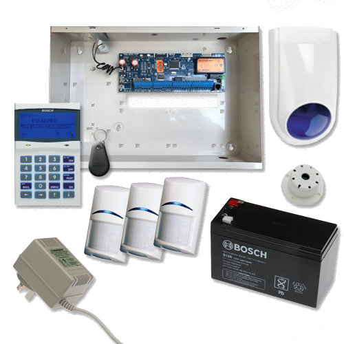 bosch solution 6000 alarm kit with 3 pir and accessories kit