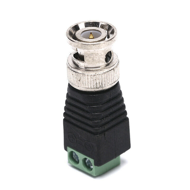Coax CAT5 To Coaxial BNC Cable Connector adapter Camera CCTV | Ripper Online