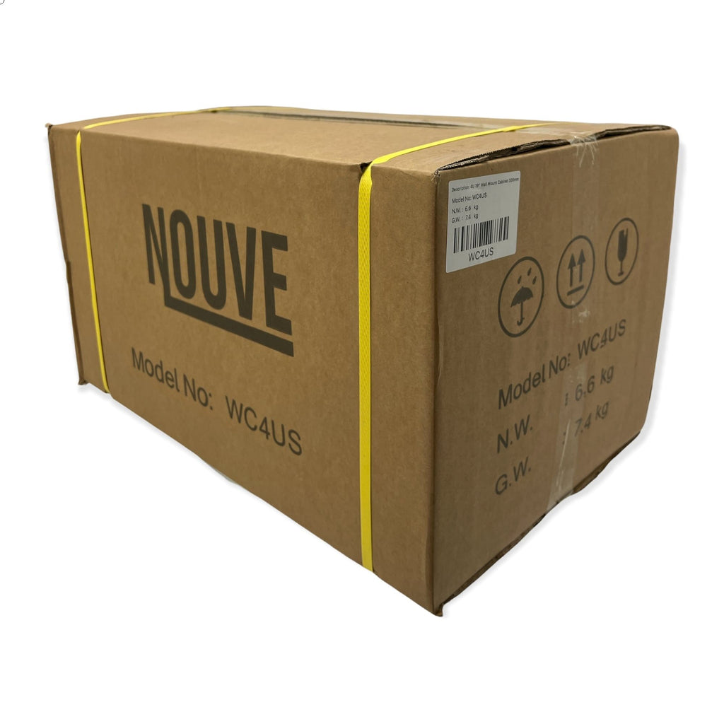 4RU Cabinet 300mm Deep - Wall Mount Server Rack | WC4US