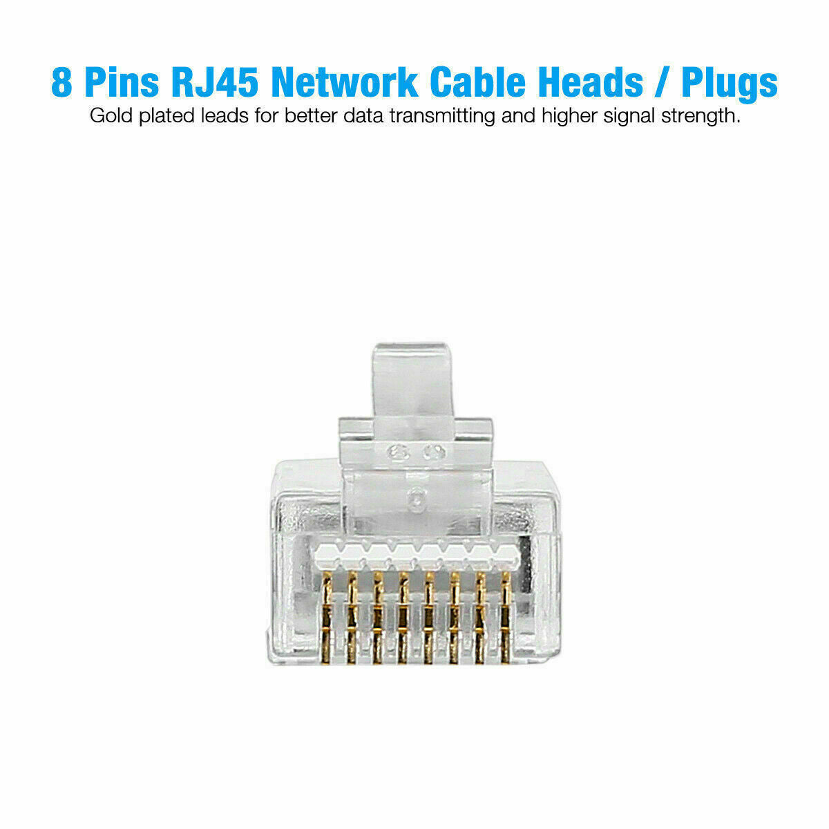 8p8c rj45 network cable plugs