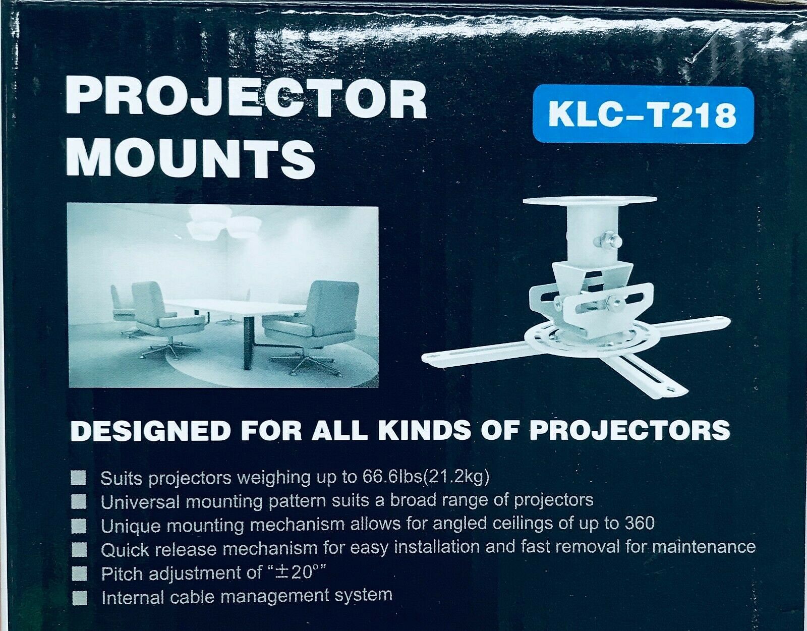 universal projector ceiling mount bracket