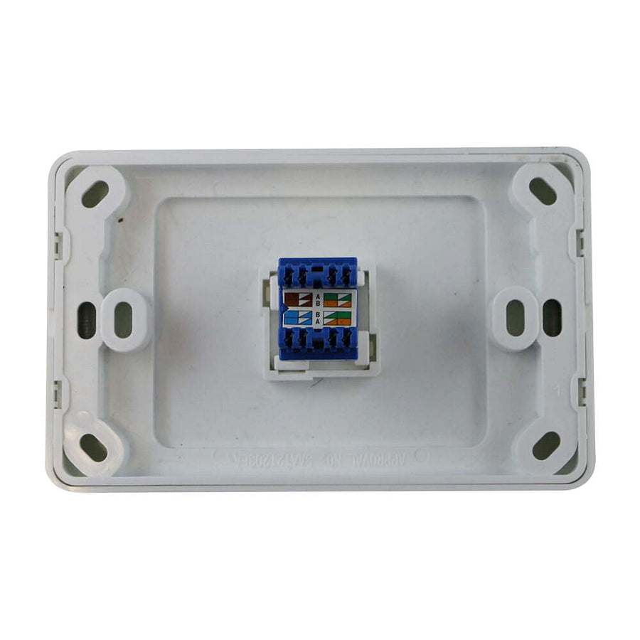 CAT6 RJ45 Keystone Jack Clipsal Compatible | Ripper Online