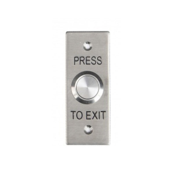 small press to exit flush button